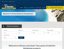 Tablet Screenshot of doriza.com